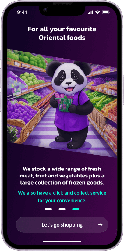 Greedy Panda Onboarding End Screen