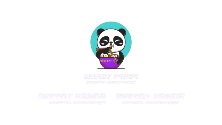 Greedy Panda Logos